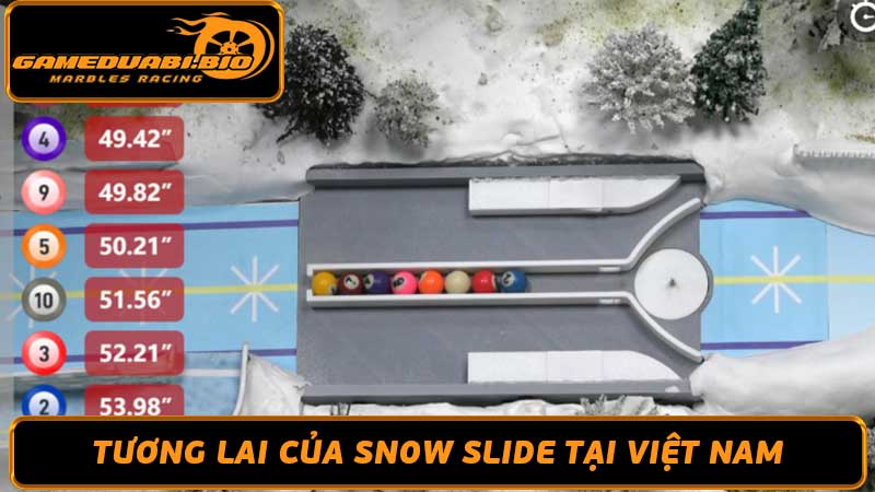 Đường đua Snow Slide Đường Đua Băng Giá Nổi Tiếng