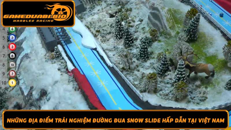 Đường đua Snow Slide Đường Đua Băng Giá Nổi Tiếng