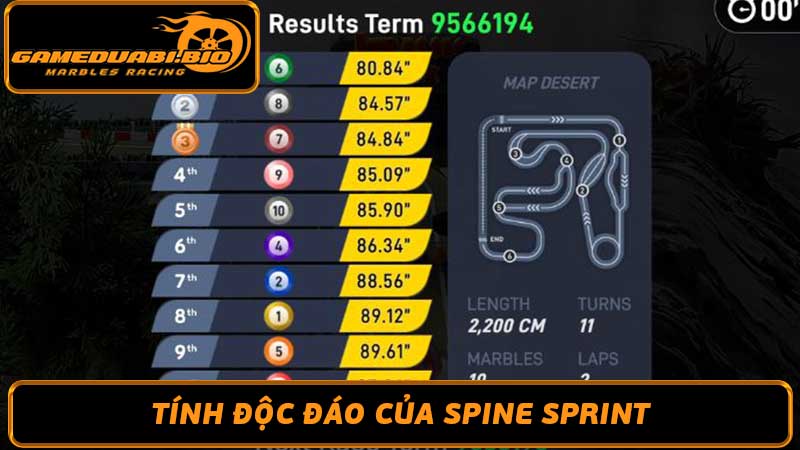 Khám phá Đường đua Spine Sprint Hướng dẫn và mẹo chơi